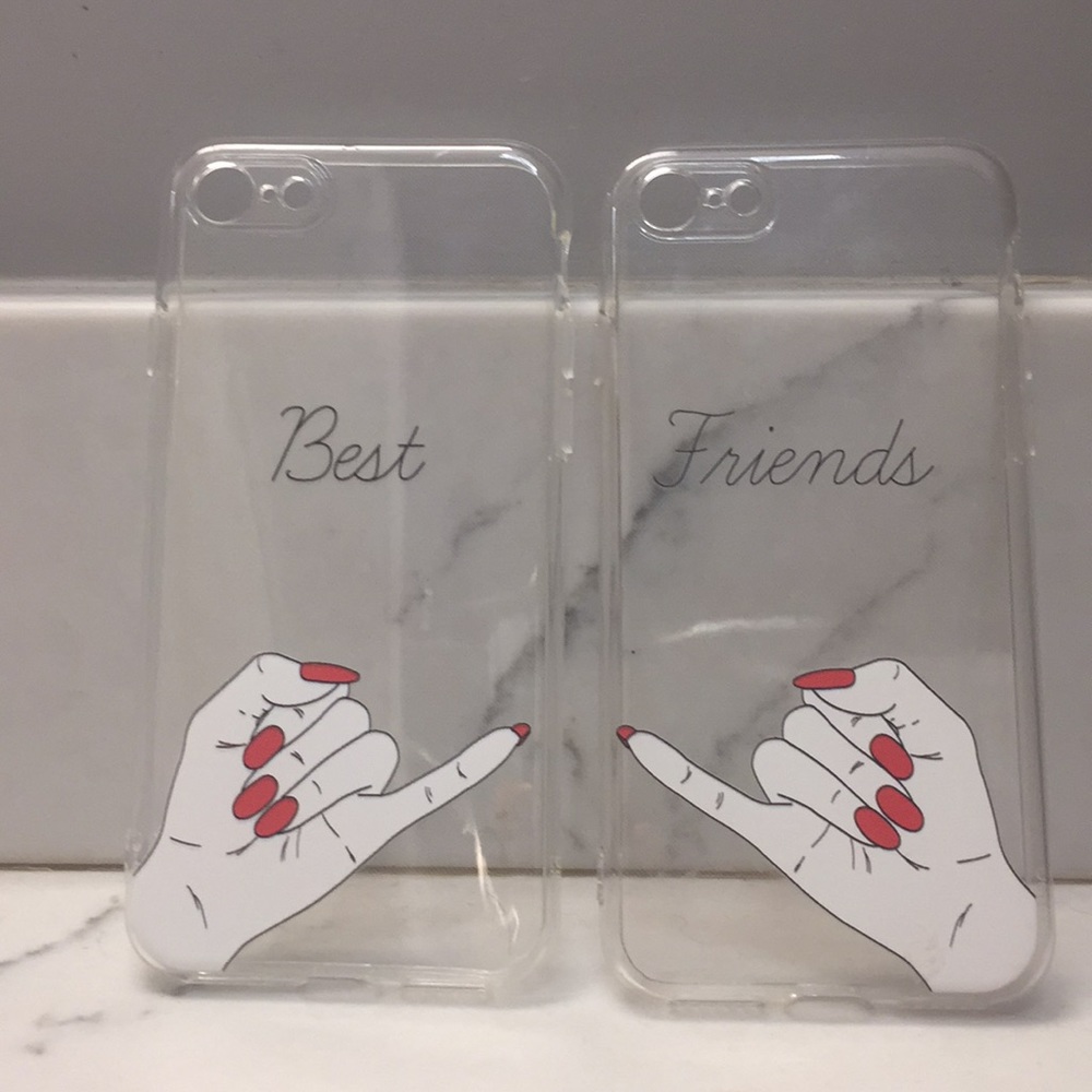 2 iPhone cases for best friends